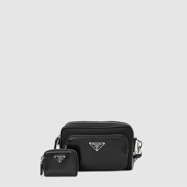 ✨프라다 남성 리나일론 브러시드 가죽 숄더백 2VH172 - Prada Mens Re-Nylon Brushed Leather Shoulder Bag - prb7833x