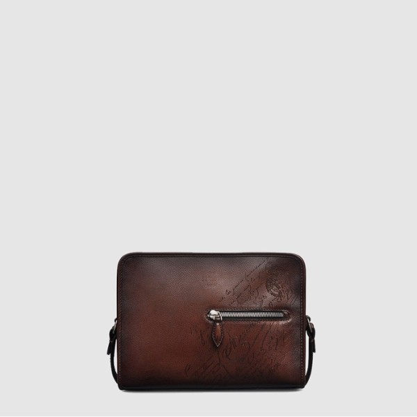 ✨벨루티 남성 레더 메신저 - Berluti Mens Leather Messenger - beb8014x