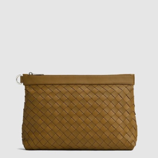 ★보테가베네타 남성 미디엄 인트레치아토 프리즘 파우치 - Bottega Veneta Mens Medium Intrecciato Prism Pouch - bvb8108x