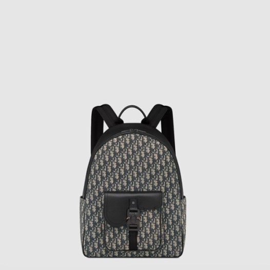 ❤디올 남성 새들 지퍼 백팩 - Dior Mens Saddle Zipper Backpack - dib9010x