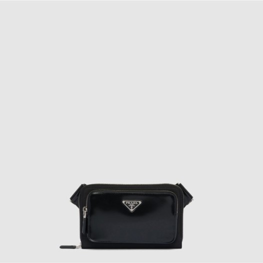 ❤프라다 남성 브러쉬드 가죽 벨트백 - Prada Mens Brushed Leather Belt Bag - prb9104x