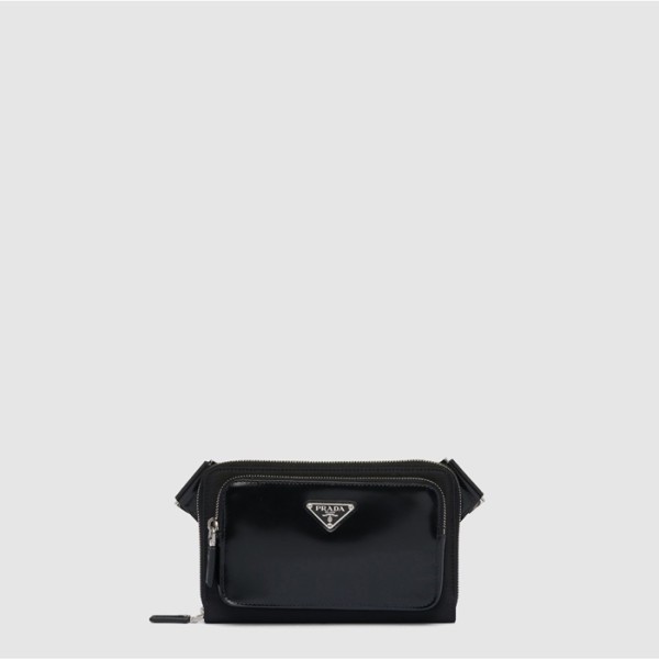 ✨프라다 남성 브러쉬드 가죽 벨트백 - Prada Mens Brushed Leather Belt Bag - prb9104x