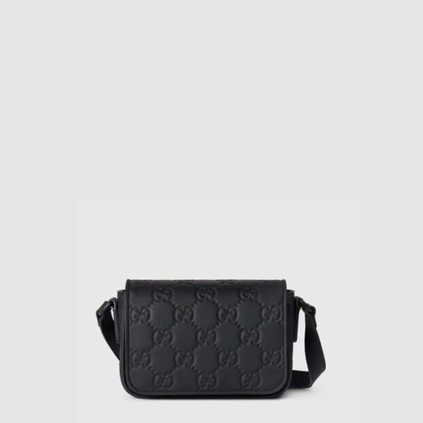 ✨구찌 남성 GG 러버 효과 수퍼 미니백 - Gucci Mens GG Rubber Effect Super Mini Bag - gub9123x