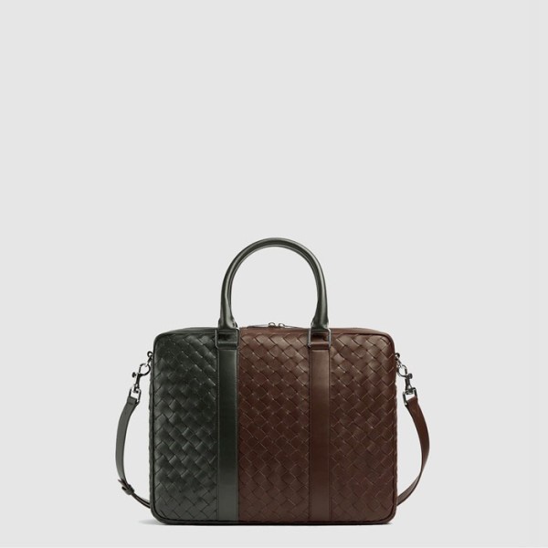 ✨보테가 베네타 남성 인트레치아토 라지 브리프케이스 - Bottega veneta Mens Intrecciato Large Briefcase - bvb9131x