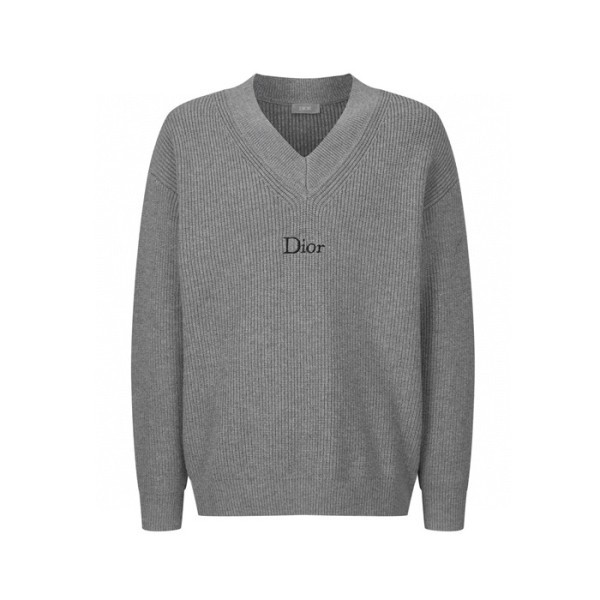✨디올 남성 브이넥 스웨터 - Dior Mens V-neck Sweater - dic7814x