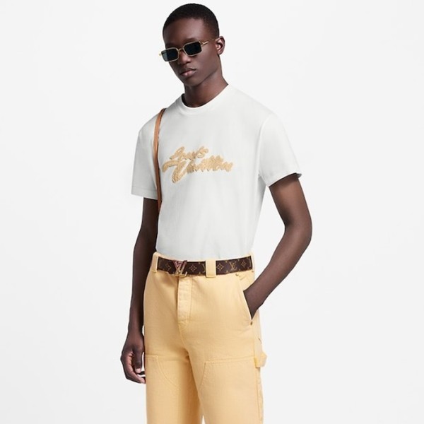 ✨루이비통 남성 라운드 반팔 티셔츠 - Louis vuitton Mens Round Tshirt - lvc7829x