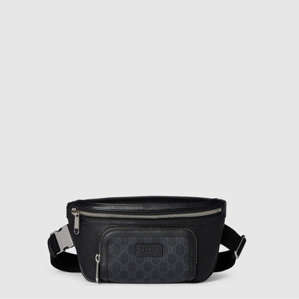 ✨구찌 남성 태그 장식의 스몰 GG 벨트백 - Gucci Mens Small GG Belt Bag With Tag Decoration - gub9165x