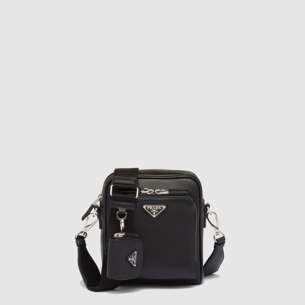 ✨프라다 남성 파우치 가죽 숄더백 2VH168 - Prada Mens Leather Shoulder Bag With Pouch - prb9186x