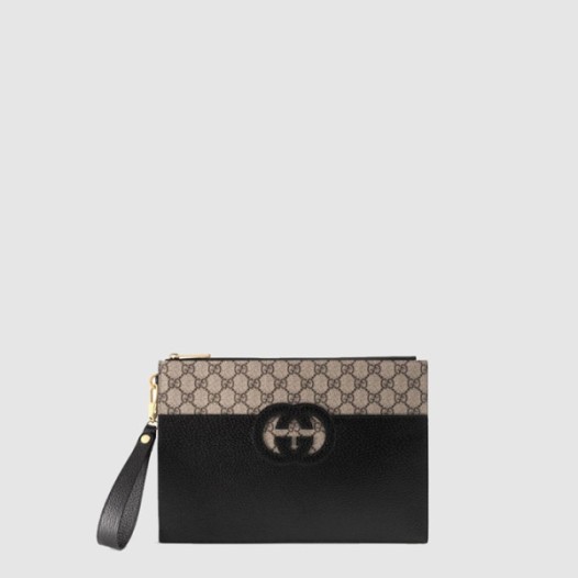 ❤구찌 남성 컷아웃 인터로킹 G 클러치 - Gucci Mens Cutout Interlocking G Clutch - gub9293x