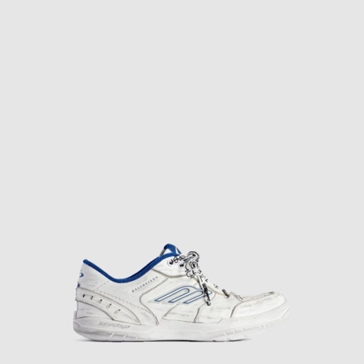 ❤발렌시아가 남성 햄튼스 미디엄 원-아웃 스니커즈 - Balenciaga Mens Hamptons Medium One-Out Sneakers - bas7101x