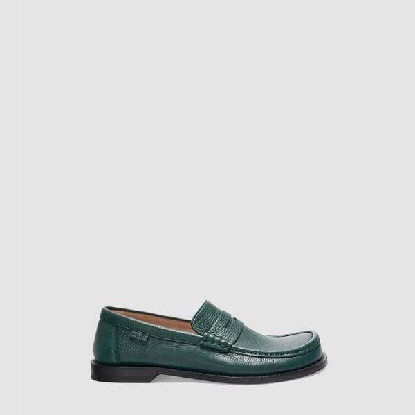 ✨로에베 남성 사슴 가죽 캄포 로퍼 - Loewe Mens Deerskin Campo Loafers - los7199x