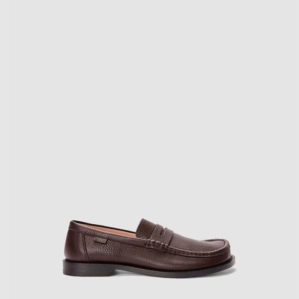 ✨로에베 남성 사슴 가죽 캄포 로퍼 - Loewe Mens Deerskin Campo Loafers - los7200x