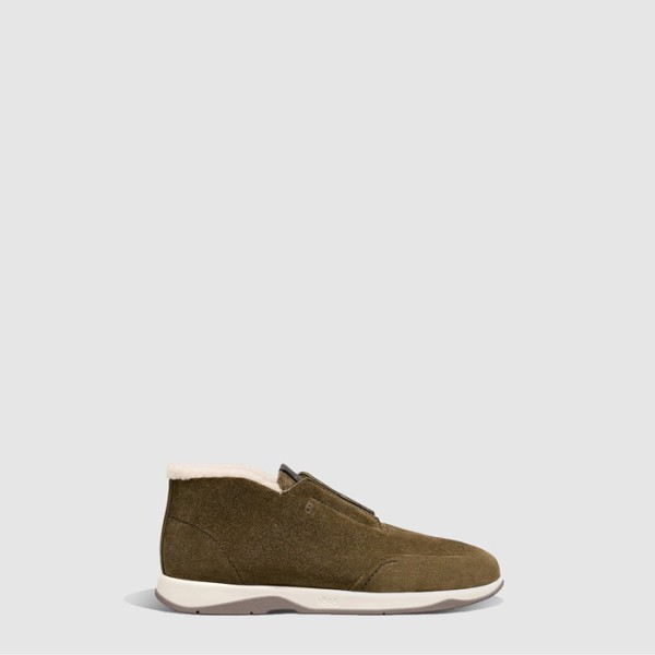 ✨벨루티 남성 에샤페 스웨이드 슬립 온 - Berluti Mens Echape Suede Slip-On - bes7496x