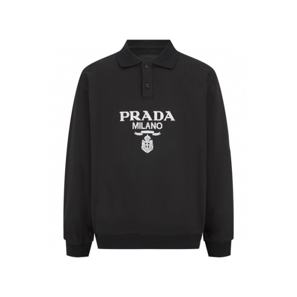 ✨프라다 남성 폴로 긴팔티 - Prada Mens Polo Tshirt - prc7883x