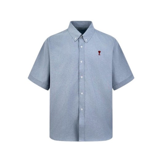 ❤아미 남성 반팔 셔츠 - Ami Mens Basic Shirts - amc7917x