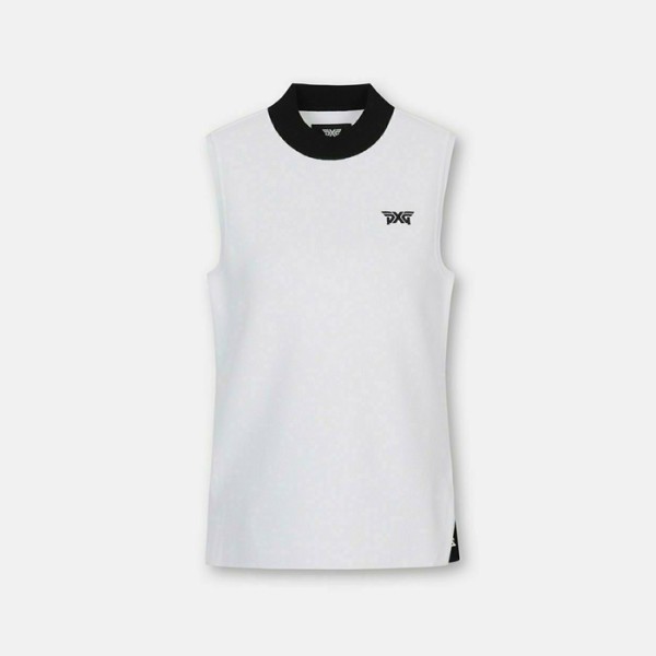 ✨PXG 여성 베이직 하이넥 니트 썸머 베스트 - gol1780x