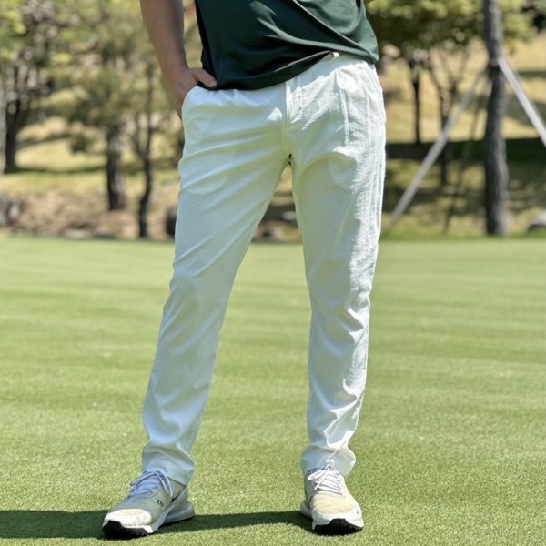 ✨[G/FORE] 지포어 남성 테이퍼드 롤업 팬츠 - gol1782x