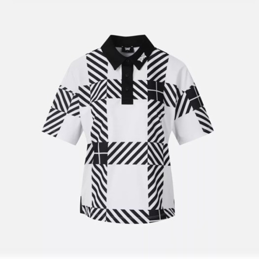 ❤PXG 여성 썸머 패턴 쇼츠 슬리브 - gol1817x