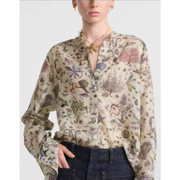 ✨디올 여성 디올리비에라 롱 블라우스 - Dior Womens Dioriviera Long Blouse - dic7958x