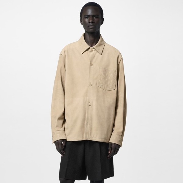 ✨루이비통 남성 가죽 재킷 - Louis vuitton Mens Leather Jacket - lvc7971x