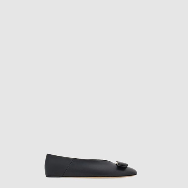 ✨페라가모 여성 바라 보우 플랫 - Ferragamo Vara Bow Flat - fes7837x