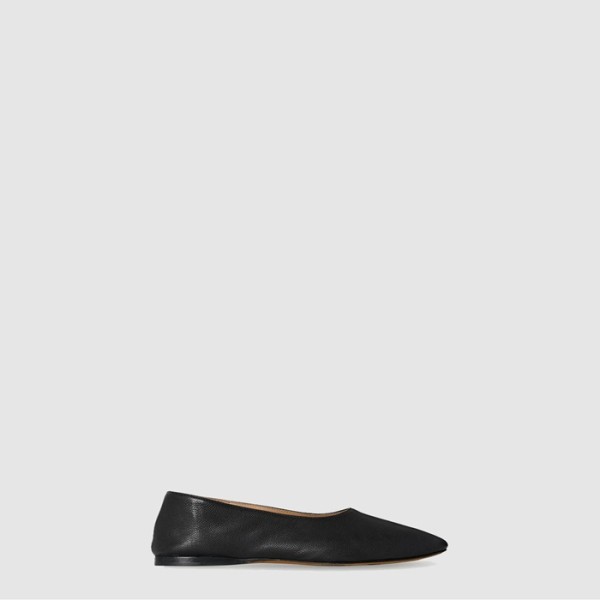 ✨더 로우 여성 Awar 가죽 플랫 슈즈 - Tthe Row Awar Leather Flat Shoes - ths7879x