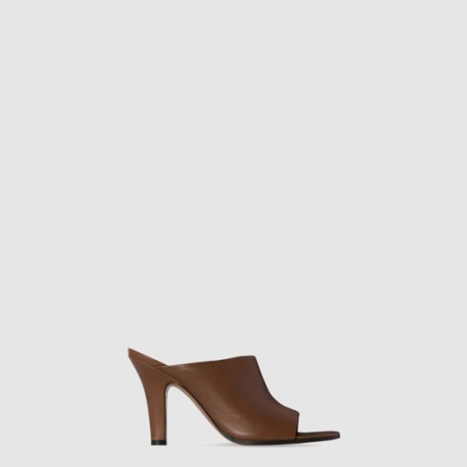 ❤더 로우 여성 Signum 가죽 뮬 - The Row Signum Leather Mule - ths7882x