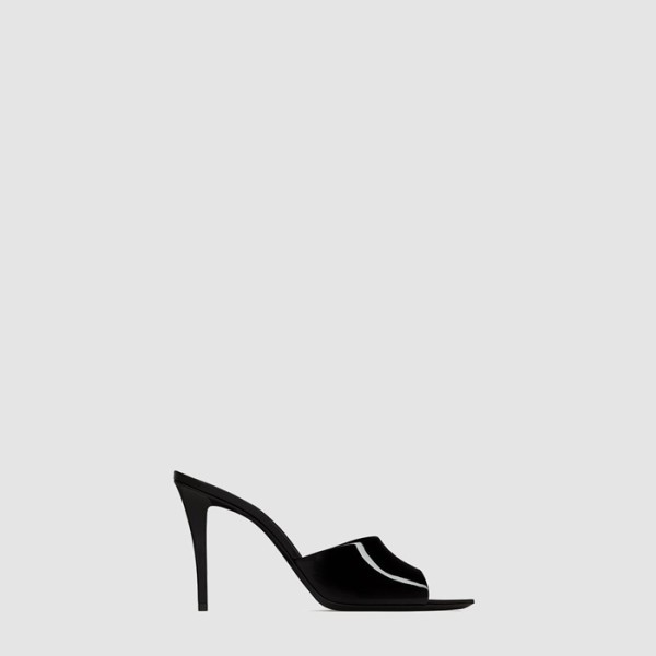 ✨입생로랑 여성 페이턴트 Romy 뮬 - Saint Laurent Romy Patent Leather Mule - yss7937x