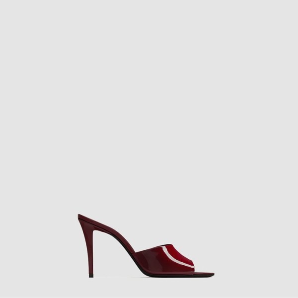 ✨입생로랑 여성 페이턴트 Romy 뮬 - Saint Laurent Romy Patent Leather Mule - yss7938x