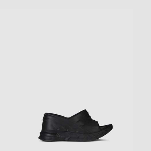 ❤지방시 여성 마시멜로우 고무 웨지 샌들 - Givenchy Marshmallow Rubber Wedge Sandals - gis7992x