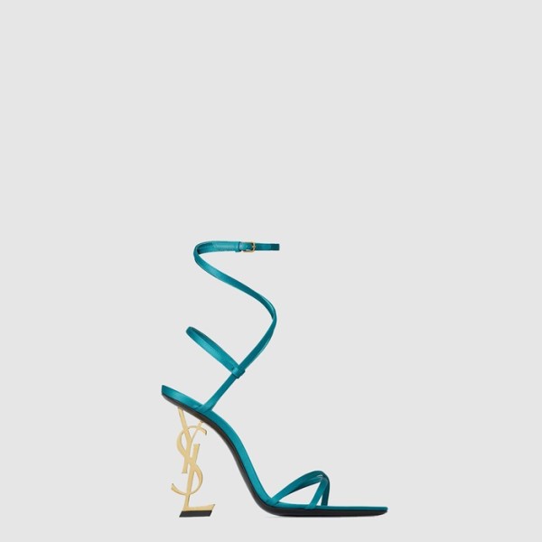 ✨입생로랑 여성 새틴 크레이프 소재 opyum 샌들 - Saint Laurent Satin Crepe Opyum Sandals - yss8019x