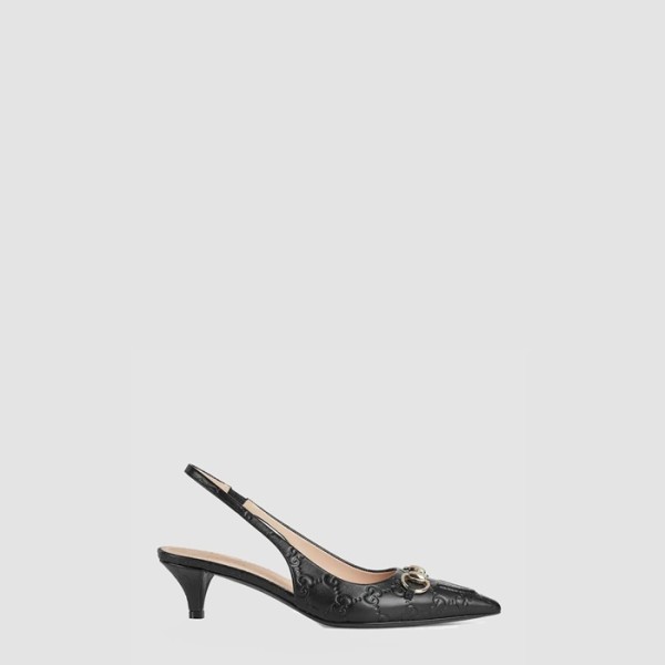 ✨구찌 여성 홀스빗 슬링백 펌프스 - Gucci Womens Horsebit Slingback Pumps - gus8038x