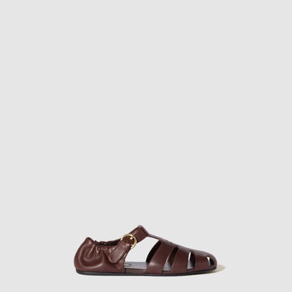 ✨미우미우 여성 루슈 나파 가죽 피셔맨 샌들 - Miu Miu Luscious Nappa Leather Fisherman Sandals - mis8043x