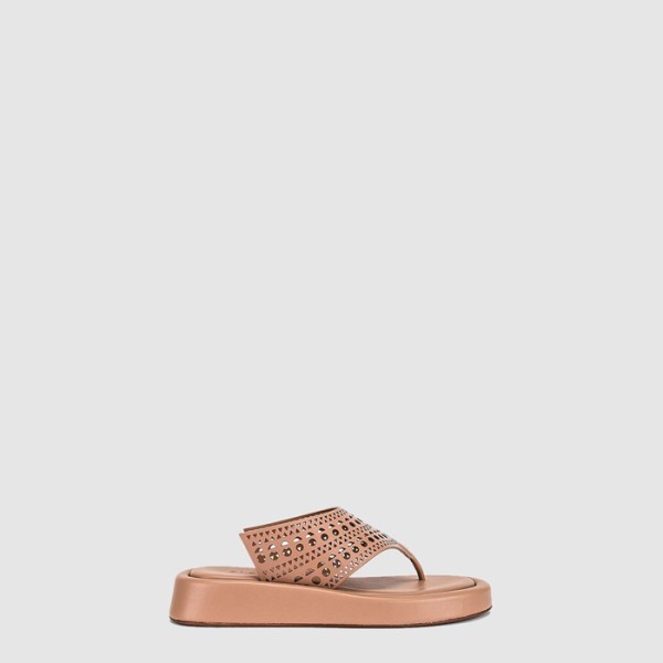 ✨알라이아 여성 비엔느 쪼리 샌들 - Alaia Womens Vienne Flip-flop Sandals - als8045x