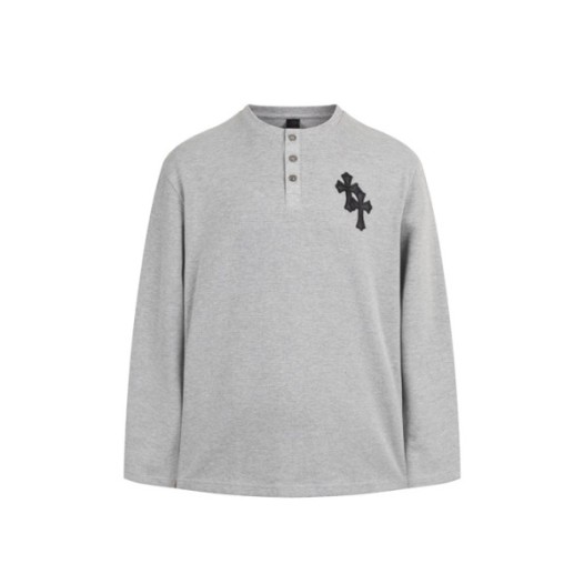 ❤크롬하츠 남성 라운드 긴팔티 - Chrome Hearts Mens Round Tshirt - chc8008x