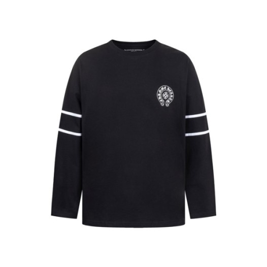 ❤크롬하츠 남성 라운드 긴팔티 - Chrome Hearts Mens Round Tshirt - chc8019x