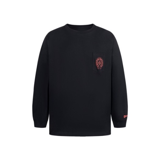 ❤크롬하츠 남성 라운드 긴팔티 - Chrome Hearts Mens Round Tshirt - chc8020x