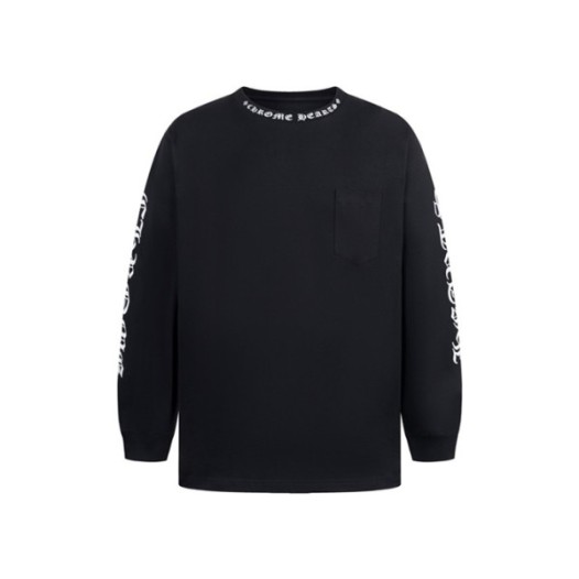 ❤크롬하츠 남성 라운드 긴팔티 - Chrome Hearts Mens Round Tshirt - chc8023x