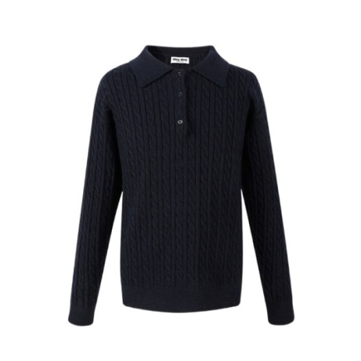 ❤미우미우 여성 폴로 니트 - Miumiu Womens Polo Knitwear - mic8044x