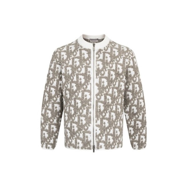 ✨디올 남성 집업 스웨터 - Dior Mens Zip-up Sweater - dic8049x