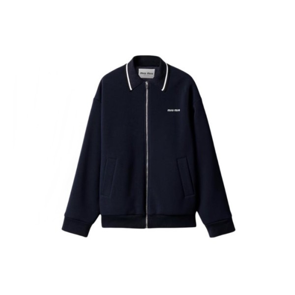 ✨미우미우 남성 집업 니트웨어 - Miumiu Unisex Zip-up Knitwear - mic8045x