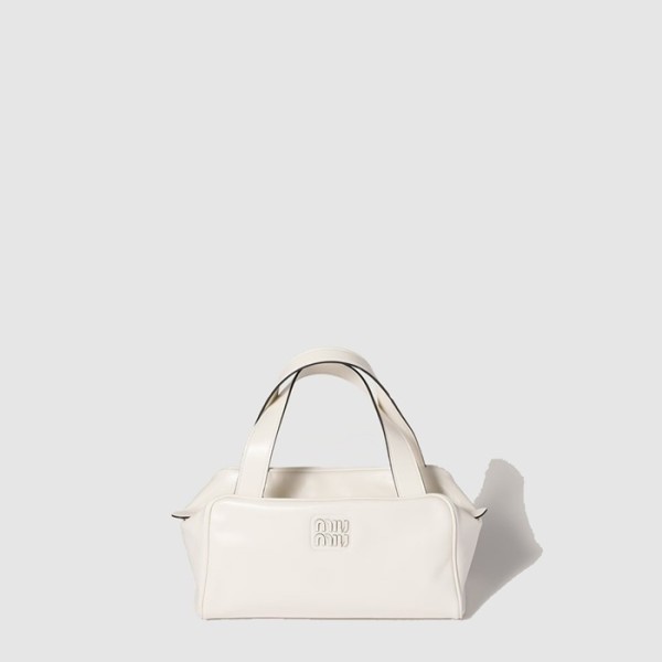 ✨미우미우 여성 가죽 탑 핸들 백 - Miumiu Womens Leather Top Handle Bag - mib9381x