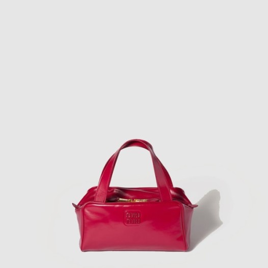 ❤미우미우 여성 가죽 탑 핸들 백 - Miumiu Womens Leather Top Handle Bag - mib9382x