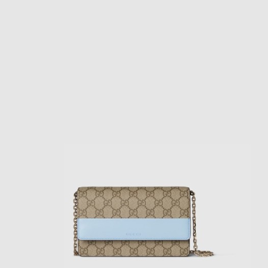 ❤구찌 여성 GG 엠블럼 체인 지갑 - Gucci Womens GG Emblem Chain Wallet - gub9544x