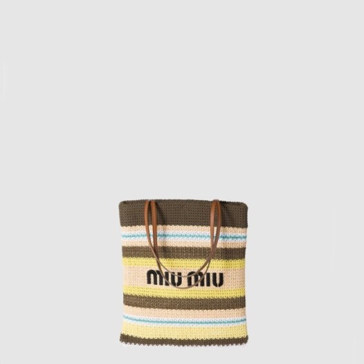 ❤미우미우 여성 크로셰 토트백 - MiuMiu Crochet Tote Bag - mib9640x