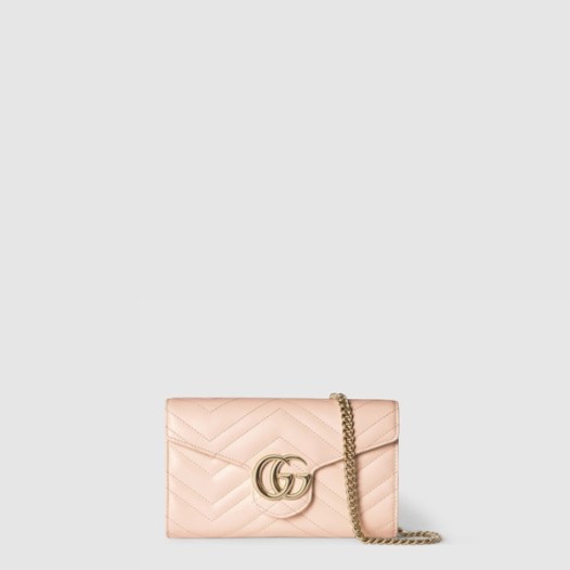 ❤구찌 여성 GG 마몽 체인 지갑 - Gucci Womens GG Marmont Chain Wallet - gub9701x
