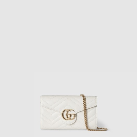 ❤구찌 여성 GG 마몽 체인 지갑 - Gucci Womens GG Marmont Chain Wallet - gub9702x