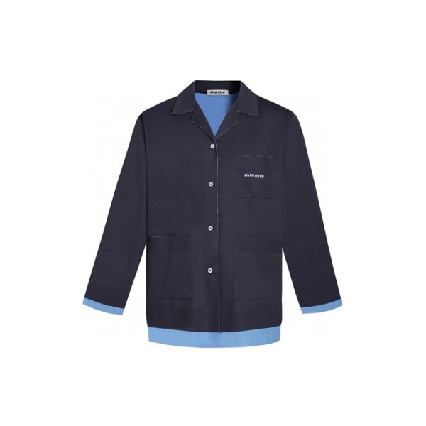 ✨미우미우 남성 브이넥 가디건 - Miumiu Mens V-neck Cardigan - mic8169x