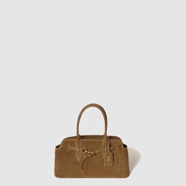 ✨미우미우 여성 스웨이드 아방뛰르 백 - Miumiu Womens Suede Avanture Bag - mib9723x