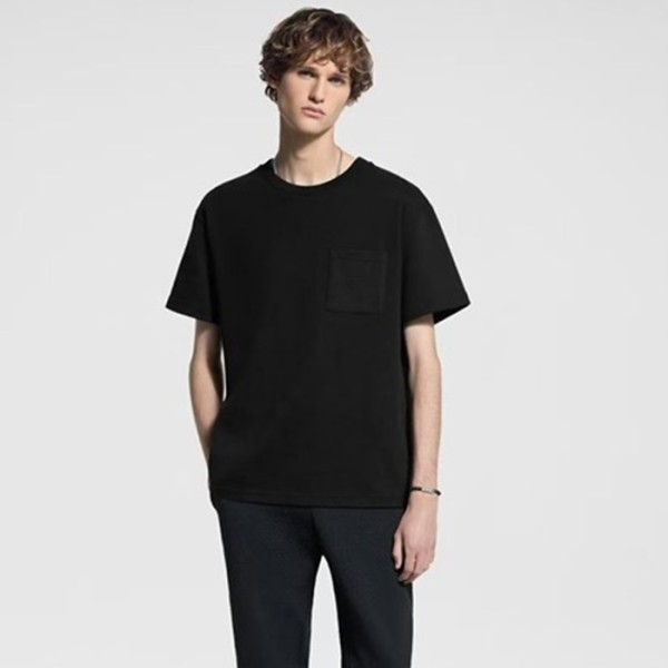 ✨루이비통 남성 피케 코튼 티셔츠 - Louis vuitton Mens Round Tshirt - lvc8201x